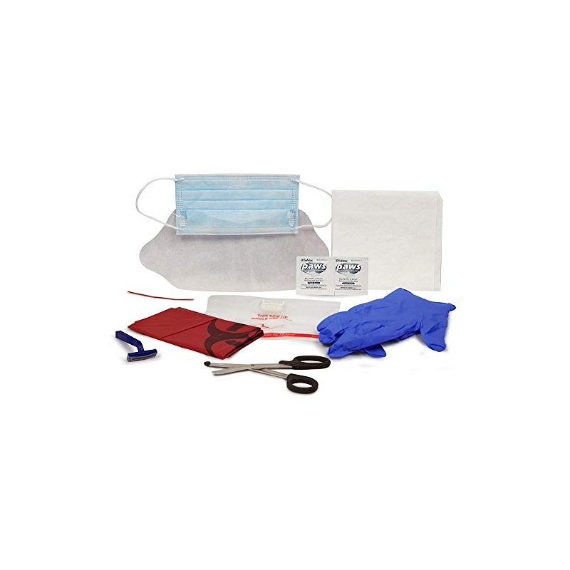 School Health AED Prep Kit in Plastic Bag