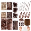 Kit de Pinzas para Cabello, 466 Piezas con Pasadores y