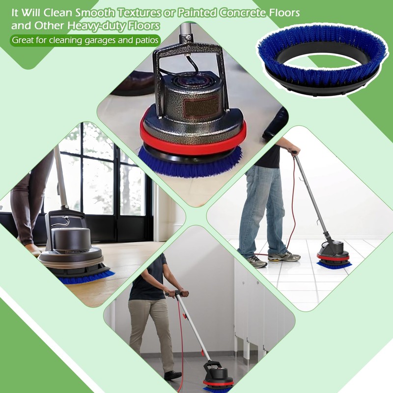 2Pack 237058 Polypropylene Scrub Orbiter Brush for ORB550MC Orbiter Floor