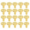 PATIKIL M4x8mm Thumb Screws, 20 Pack Knurled Head Shoulder Flat