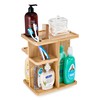 Sorbus 360° Makeup Organizer - Bamboo Wood Make Up Storage