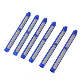 Honbay 6PCS 100 Mesh Blue Airless Spray Gun Filter 287033 for Contractor II & FTx II, Latex