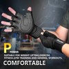 ihuan Ventilated Weight Lifting Gym Workout Gloves Full Finger with