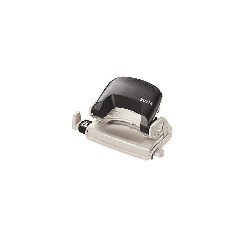 Leitz Small Hole Punch NeXXt 10 Sheets Black