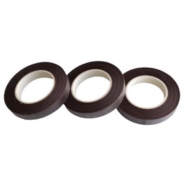 Set mit 3 Rollen Band für Floristen, Krepppapier, zum Wickeln von Blumen, Blumenarrangements (braun)