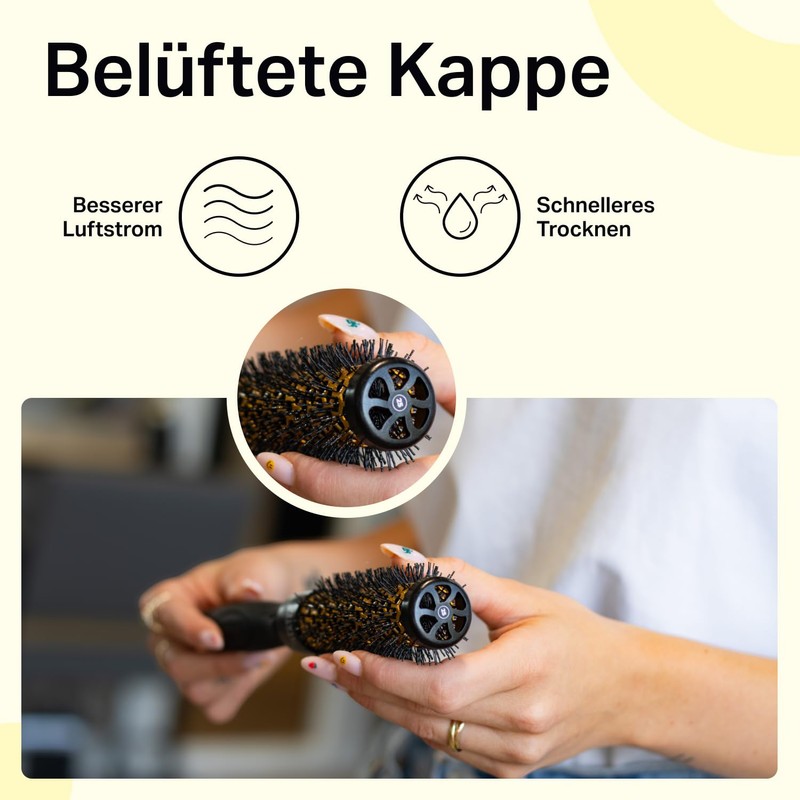 Olivia Garden Multibrush Curlers Kit - 4 Attachments & 1