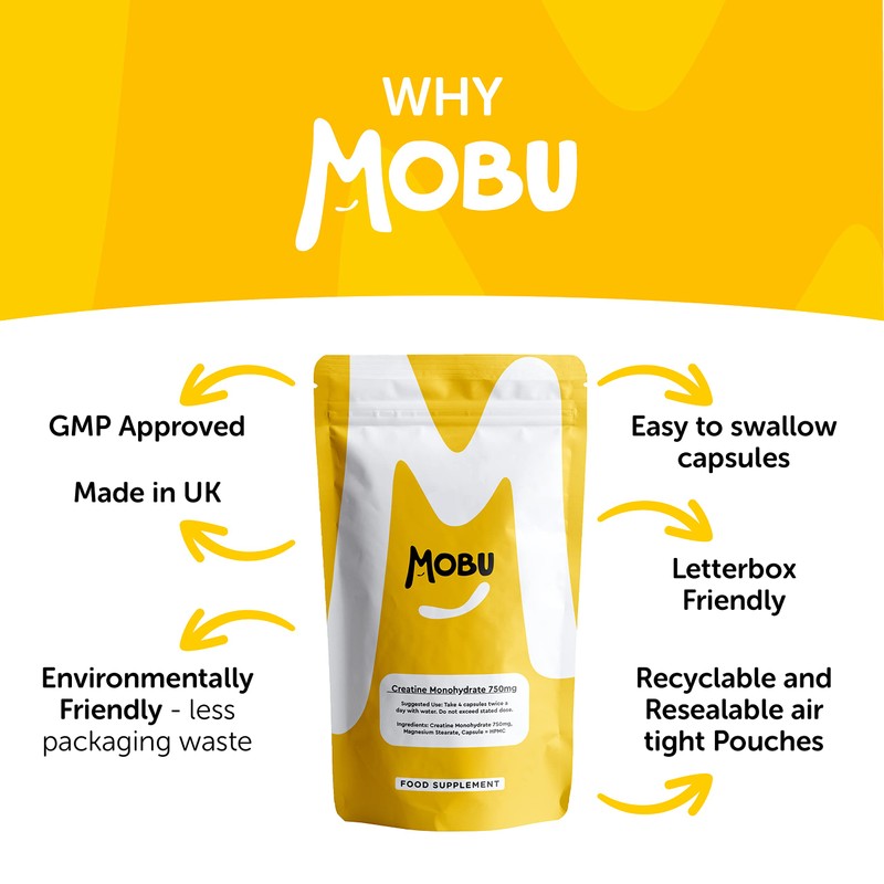 Creatine Monohydrate 750mg 120 Capsules | Creatine Supplement | 3000mg