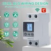 40A WiFi Switch with Surge Protection Overcurrent Smart Meter Switch