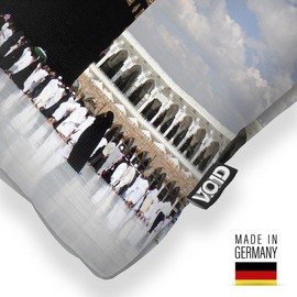 VOID Kaaba Mecca Saudi Arabia Cushion Cover Sofa Couch Living Room Decoration Waterproof Outdoor Garden Cushion Cover Decoration Cushion Size: 40 x 40 cm