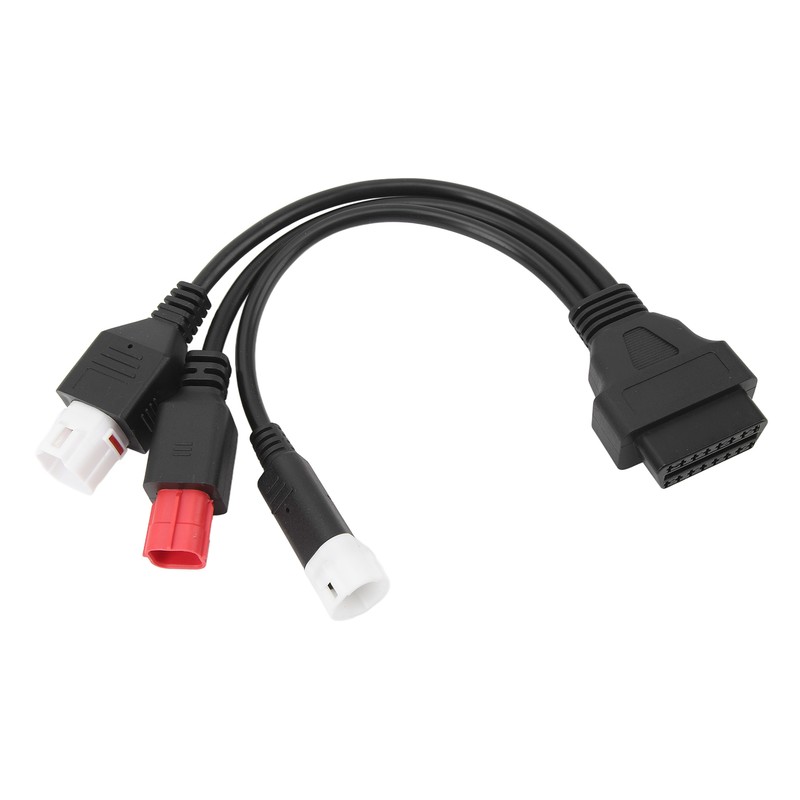 3 in 1 OBD Diagnostic Cable High Flexibility Plastic Plug