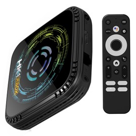 Android Box 14.0 WiFi 6.0 TV Box HK1 Box H8X H728 with 4GB RAM 64GB ROM Dual Wi-Fi 2.4G/5.8G, BT 5.0 LAN 1000M / H.265/ BT/ USB3.0 Android Box