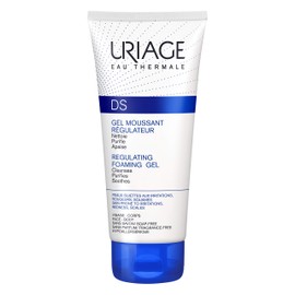URIAGE D.S. Regulating Foaming Gel 5 fl.oz. | Gentle Cleansing Foam for Face & Body to Cleanse, Purify And Sanitize Irritated, Redness-Prone and Scales Skins | Leaves Skin Healthier and Comfortable