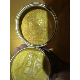 Outrageous SOLID PEARL Light GOLD Urethane Paint, LIGHT GOLD PEARL 1:1 MIX Metal