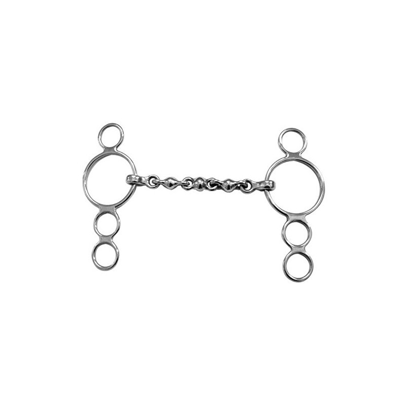 Shires Equestrian - Dutch Gag With Waterford Mouth - S/steel