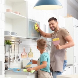 JIBOLAT 3PCS Mini Broom and Dustpan Set for Home, Car, Kitchen, Table, Kids - Durable Pl