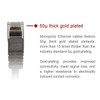 Monoprice 103419 Cat6 Ethernet Patch Cable - Network Internet Cord
