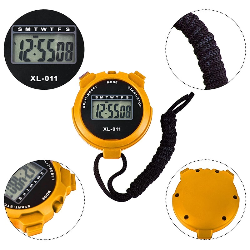 Digital Sports Stopwatch Timer Stopwatch Large Display Interval Training Timer