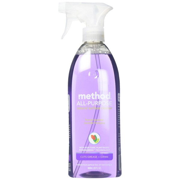 Method All Purpose Natural Surface Cleaning Spray  - 28 Oz - French Lavender - 3 Pk