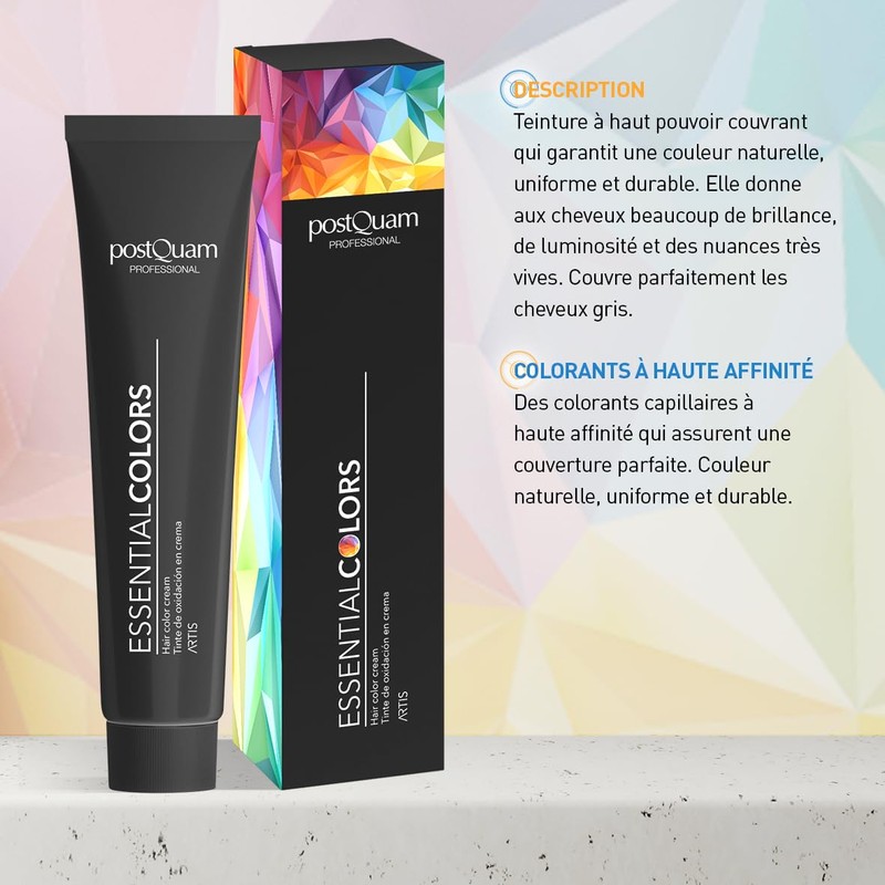 PostQuam - Pack of 6 Professional Hair Colours with High