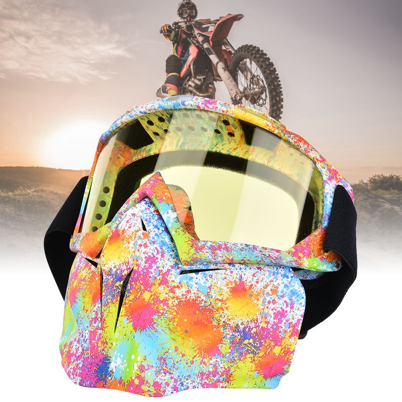 Outdoor Cycling Anti fog Anti wind Protective Goggles Mask Safety