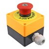 Nxtop 1NC 22mm Red Mushroom Emergency Stop Push Button Switch