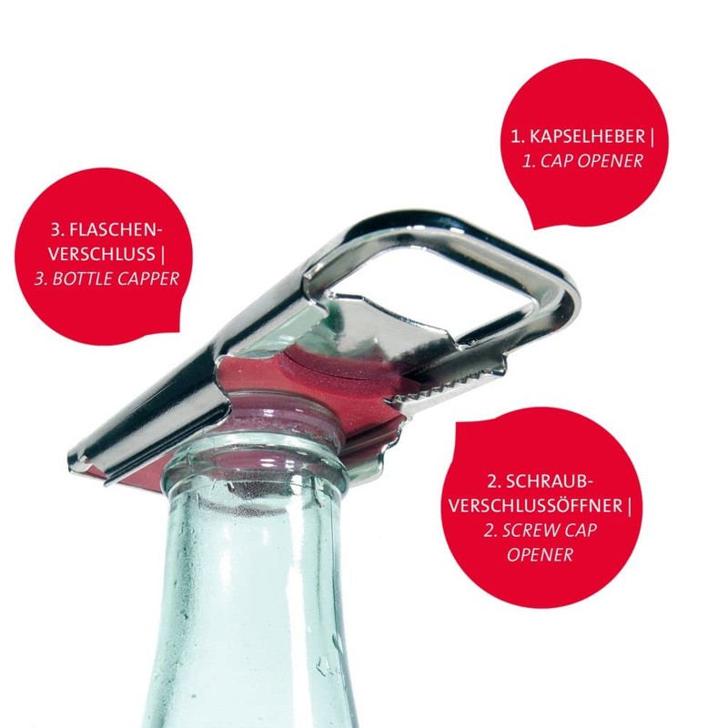 Westmark Hermetus 618322E3 2 x Bottle Opener / Bottle Opener