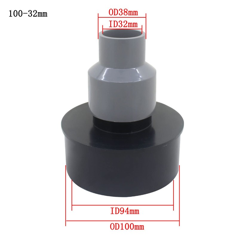 Dust Hose Cone Reducer dust Extractor Vacuum for Woodworking dust