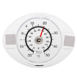 Outside Window Thermometer - Read Outdoor Temperature From Indoors With This Stick On Window Thermometer
