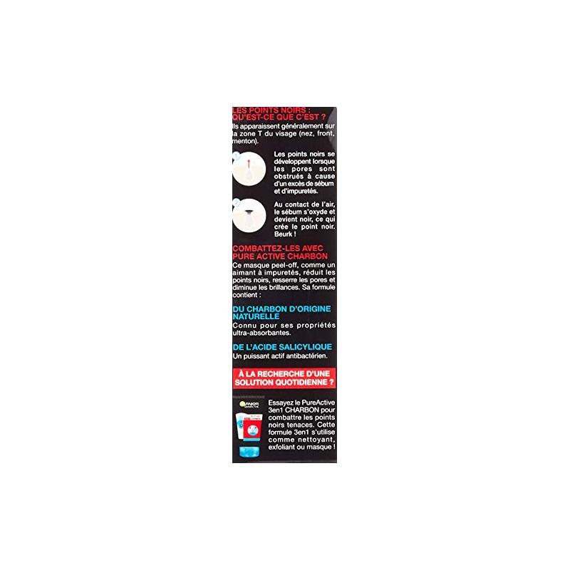 Garnier - SkinActive - Pure Active - Masque Peel-Off Anti-Points