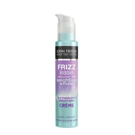 John Frieda John Frieda Frizz Ease Weightless Wonder Featherlight Smoothing Creme for Frizzy, Fine Hair with Aloe Water, Frizz Control for Thin, Fine Hair, 100 ml