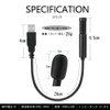 Freell Pin Microphone, USB Direct Plug, Includes Microphone Cover, PC