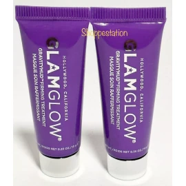 GLAMGLOW Lot of 2 Glamglow Gravitymud Firming Treatment Size 10g Each
