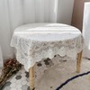 Formemory Lace Tablecloth Floral Pattern Wedding Party Scandinavian Style Embroidery