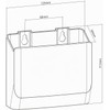 my wall Accessory Holder for Small Parts - HZ6L, Versatile