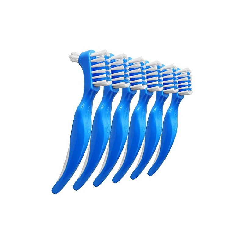 6 Pack RE-GEN Double Sided Easy Grip Ergonomic Multipurpose Denture