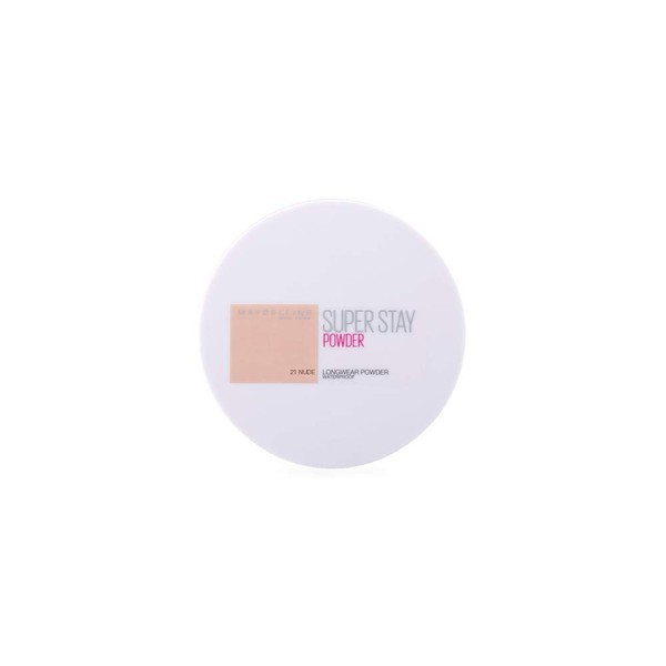 Maybelline Super Stay 24h Waterproof Powder for Flawless Coverage - 021 Nude 9g