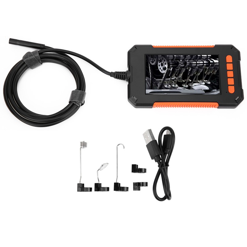 P40 2m 4.3in IP67 Industrial HD Handheld Screen Endoscope for