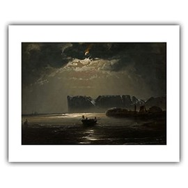 The Ibis - Peder Balke : ''The North Cape by Moonlight'' (1848) - Museum-Grade Giclee
