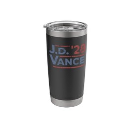 Vance 2028 JD Vance 2028 President Election Campaign Retro Stainless Steel Insulated Tumbler