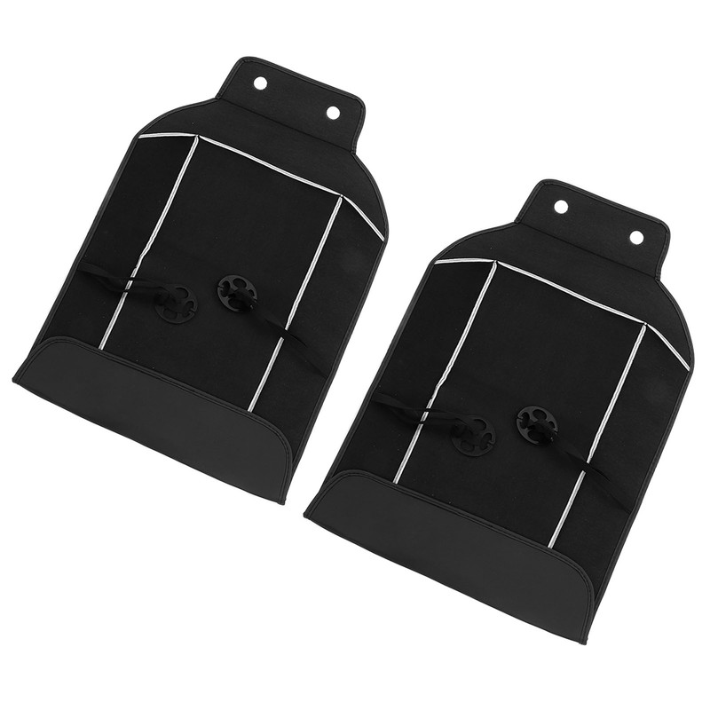 2Pcs Car Seat Anti Kick Pad Rear Back Dust Resistant