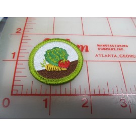Scout stuff backed GARDENING merit badge emblem patch (yZ)
