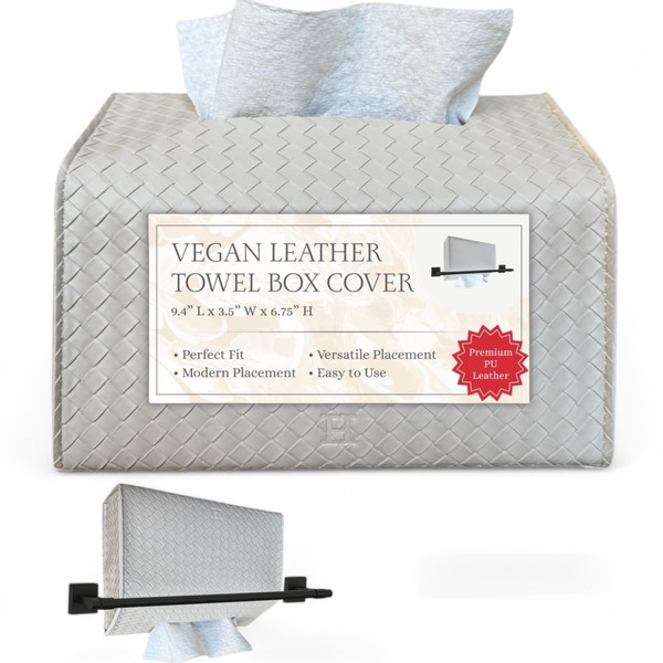 Hirano’s Bazaar Hand Towel Box Cover – Elegant PU Leather