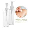 TOVINANNA 3pcs Small Pump Bottle for Lotion Refillable Dispenser with