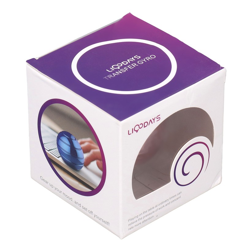 45mm Diameter Gyroscope Ball Alloy Rotating Anxiety Relief Fingertip Decompression