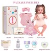 BABESIDE Reborn Baby Dolls, 20Inch Soft Cloth Body Realistic Baby
