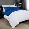 Briarwood Home Solid Jersey Sheet Set, King, Cobalt Blue