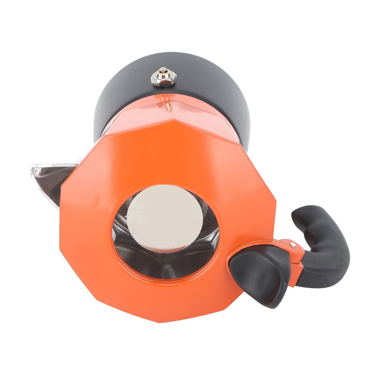 Moka Pot Stovetop Coffee Pot 2 Valve Aluminium Alloy Heat