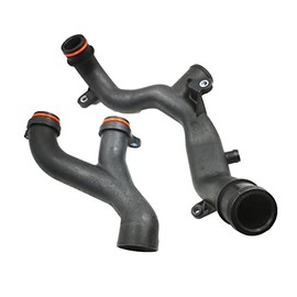 Set of 2 Thermostat Top Crossover Hose Compatible for Land Rover Range Rover LR4 3.0L 5.0L