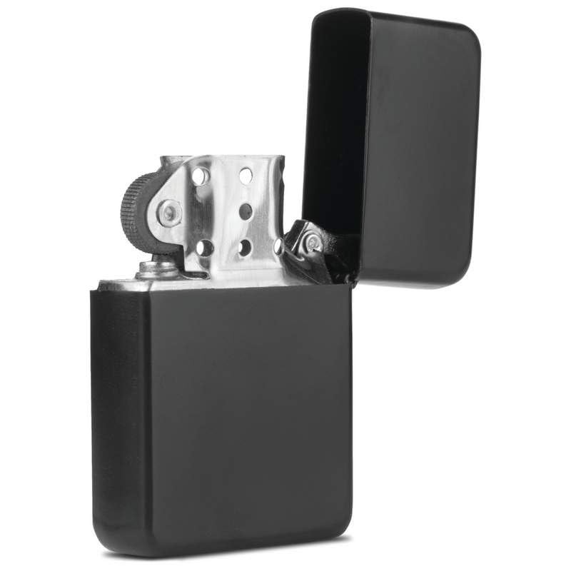 ROLYAD Lighter in Black Silk Lined Gift Box Uncle Godfather