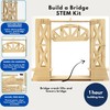 Pathfinders STEM Kit – Bridge Building Kit | Wooden Mechanical